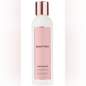 BeautyBio Pink and White Bottle